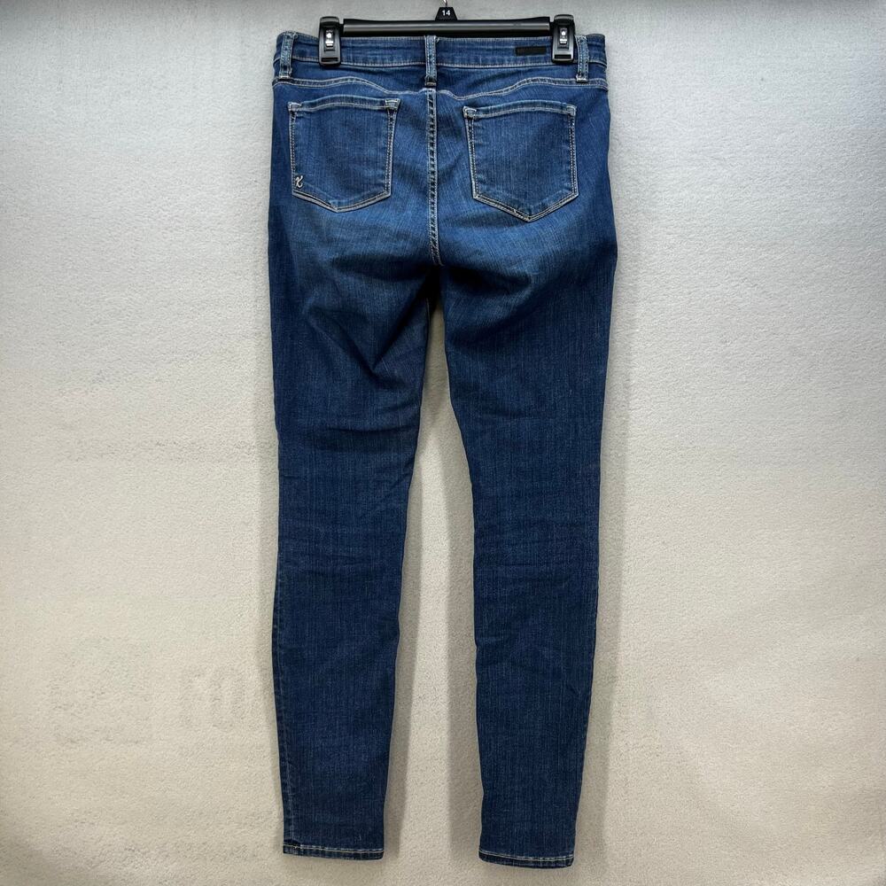 Kut From the Kloth Jeans Women's 4 Blue Toothpick Skinny Classic Casual Preppy - Picture 2 of 14